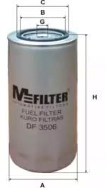 Фильтр MFILTER DF 3506